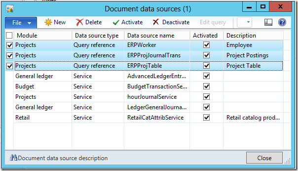 Document Data Sources